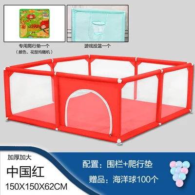 Детская игровая ограда для младенцев и детей, домашний безопасный коврик для ползания, защитный забор для малышей, детская площадка, игрушечный парк - Цвет: D3