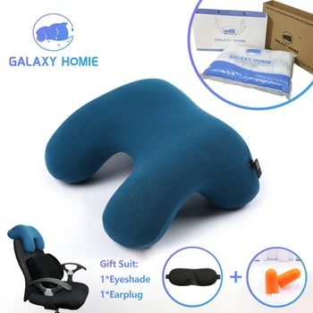 

Lunch Break Nap Pillow Memory Foam Orthopedic For Neck Cervical Pain Travel Pillow For Plane Office desk nap releax Galaxy Homie