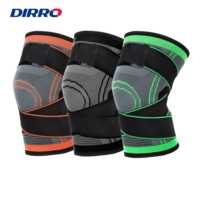 

1PC Knee Support Protector Kneepad Kneecap Fitness Equipment Elastic Brace Belt For Running Basketball Volleyball