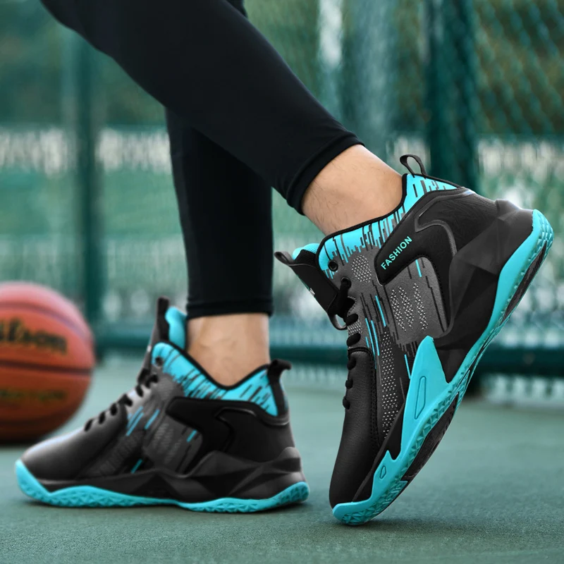 

Men's Outdoor Combat Basketball Shoes Autumn Winter Sports Casual Shoes Basketball Sneakers for Women Tenis Basquete Masculino