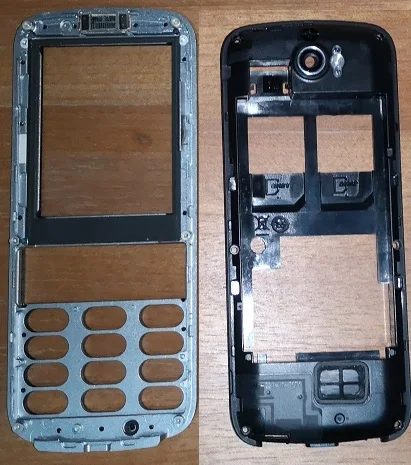 

PHIXFTOP original front +Center housing for Philips E560 Mobile housing for Xenium CTE560 phone cellphone