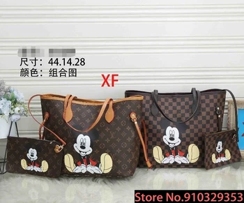 

Luxury Leather Handbags Women Bags Designer Brand Women's Shoulder Bags Large Capacity Ladies Hand Bags L370 Louis Vuitton LV-