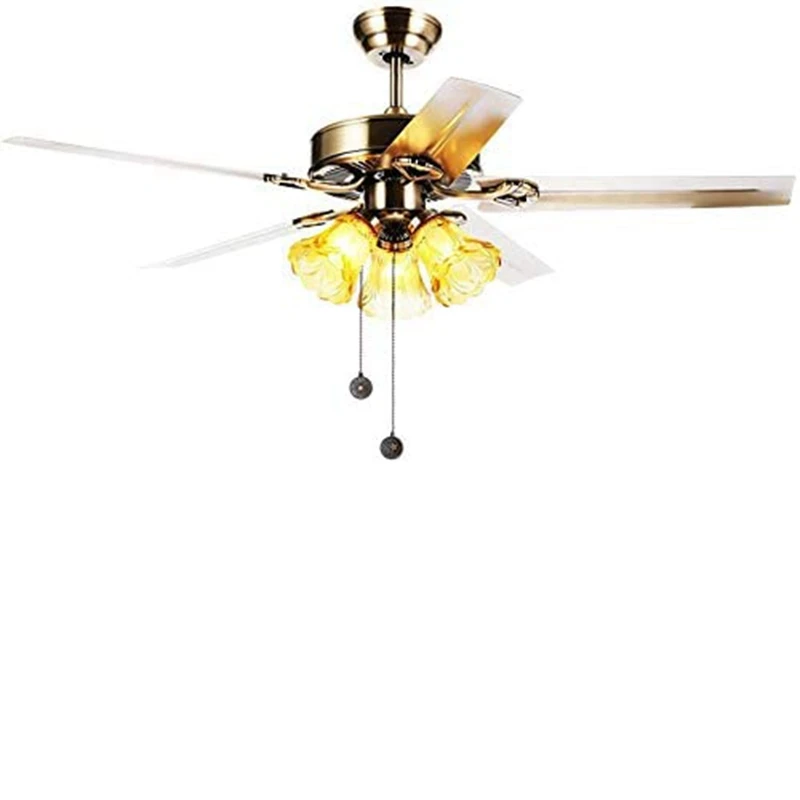 2Pcs Ceiling Fan Pull Chain Set Sun & Moon Pattern Pull Chains Extension Copper Beaded Ball Fan Chain with Ornament ceiling fan chain extension