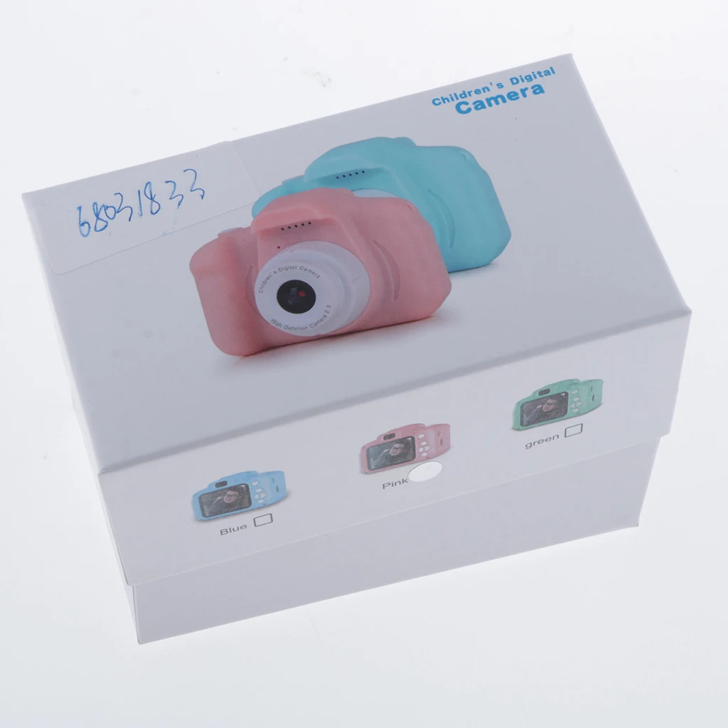 Kids Camera Mini Educational Toys For Children Baby Birthday Gift Digital Camera Projection Video Camera USB Cable LCD HD 2 inch