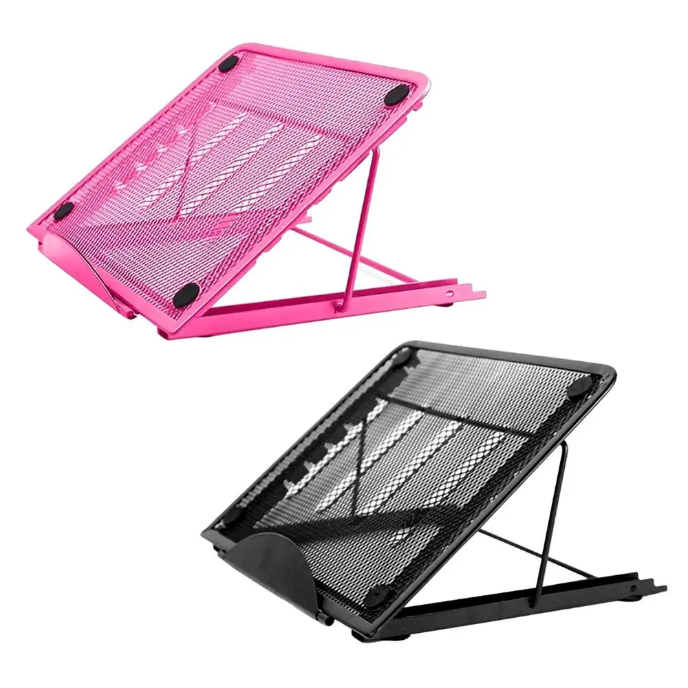 Adjustable and Portable Ventilation Net Folding Frame Light Box Pad Laptop Stand with Non-slip Bottom 30JP17