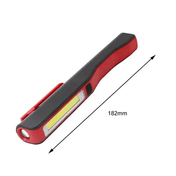 

Portable USB Rechargeable COB Work Light with Magnet Pen LED Work Torch Repairing Emergency Flashlight Work Lamp