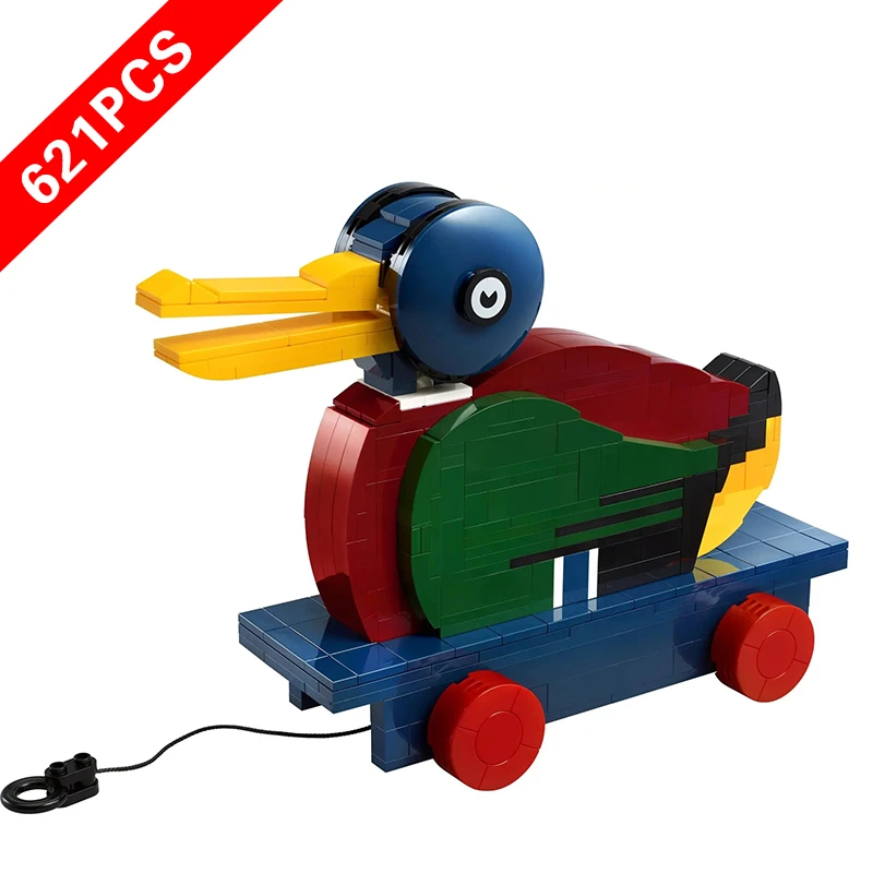 

New Theme Series ToysThe Wooden Duck Compatible Lepinzk Theme 40501 Building Blocks Toys for Children Birthday Gift