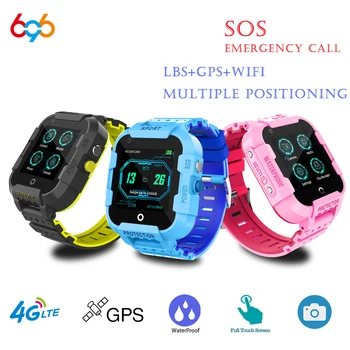 

696 DF39Z 4G Kids Smart Watch GPS Wifi Tracker Smartwatch Touch Screen SOS SIM Phone Call Waterproof Children Gift Camera Watch