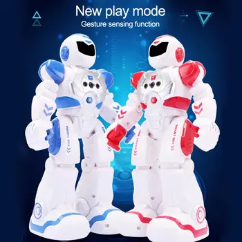 

Remote Control Robot Toy Infrared Induction Robot Intelligent Programmable RC Robots Electric Follow Robots Gesture Control Toy