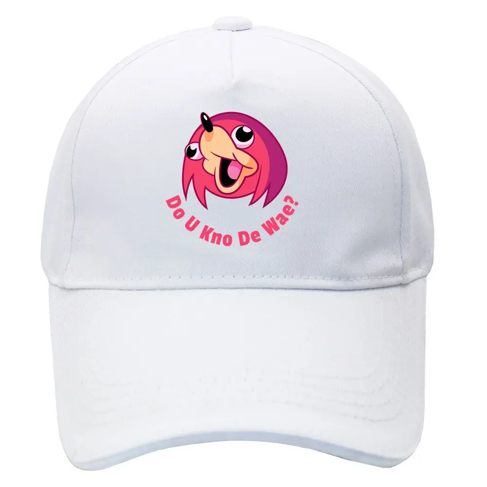 У Kno De Wae? Kawaii интернет мем Кепка бейсбольная кепка бейсболка шапка Ugandan Knuckles The Way вирусная Кепка с регулировкой размера шляпы