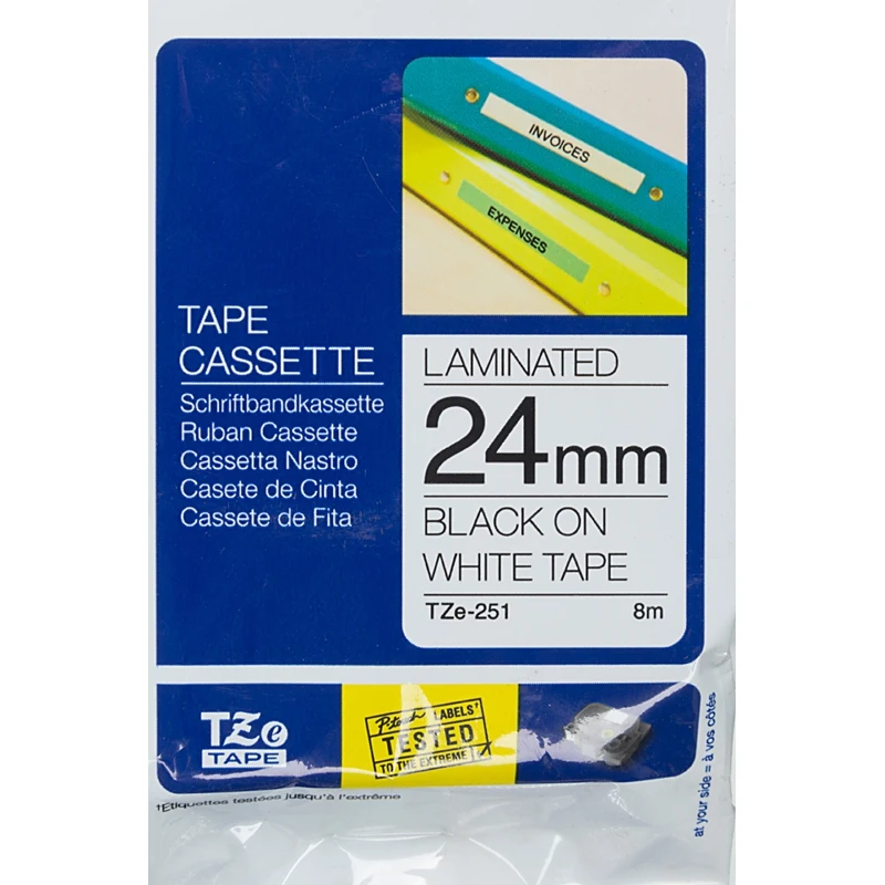 Картридж ленточный Brother TZE251 для Brother P-Touch