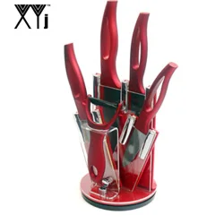 XYj набор кухонных ножей из 6 предметов, японский нож Santoku, нож, нож для повара, ножи для резки овощей, режущие инструменты