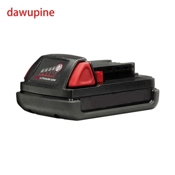 

dawupine M18-5 Li-ion Battery Plastic Case PCB Charging Protection Circuit Board Shell Box For Milwaukee 18V M18 2Ah 3Ah Sticker