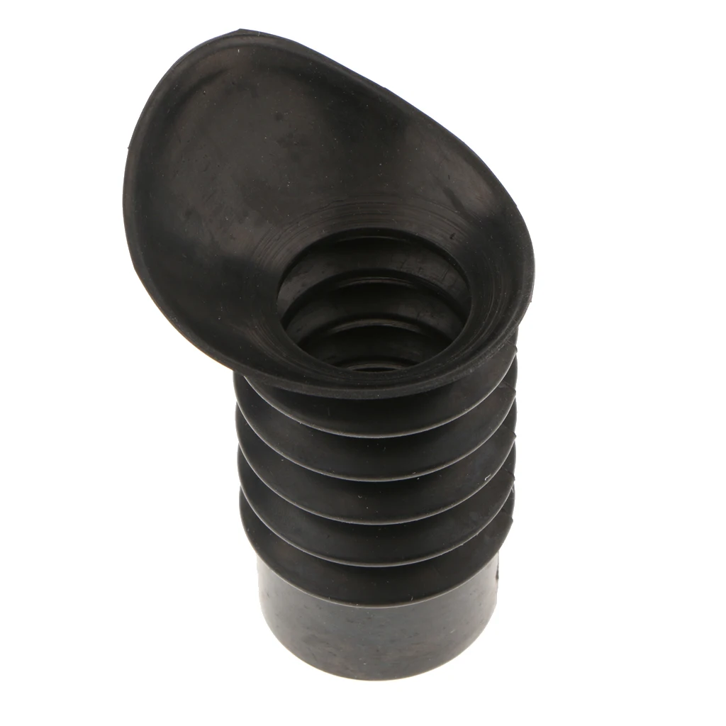 1 Piece Scalability Eyepiece Eye Protector for Telescope,Sight, 32mm Rubber Cover,Flexible Scope Eyeshade Black