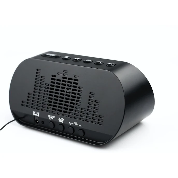 Будильник для спальни FM Радио календарь светодиодный цифровой дисплей 2 USB зарядное устройство US Plug