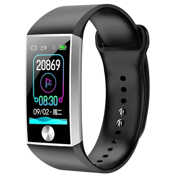 

S28 Smart Bracelet Heart Rate Monitor Smart Band Blood Pressure ECG PPG Smart Watch Waterproof Electronics Wristband