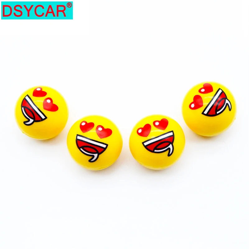 

DSYCAR 4Pcs/lot Universal Car Moto Bike Tire Wheel Valve Caps Dust covers Car Styling for Fiat Audi Ford Bmw toyota VW Lada opel