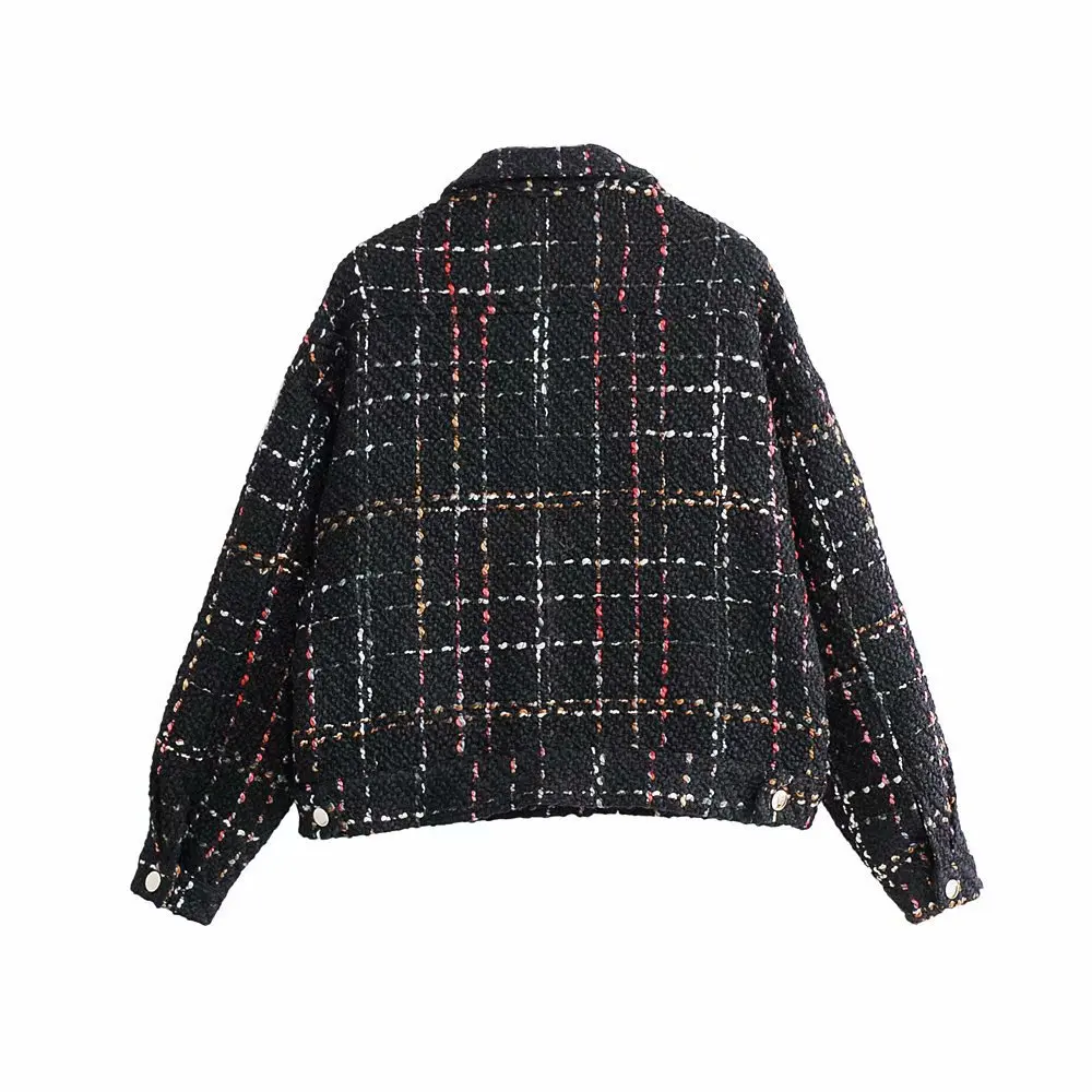 

2018 Western Style Tweed Jacket Women's A2397