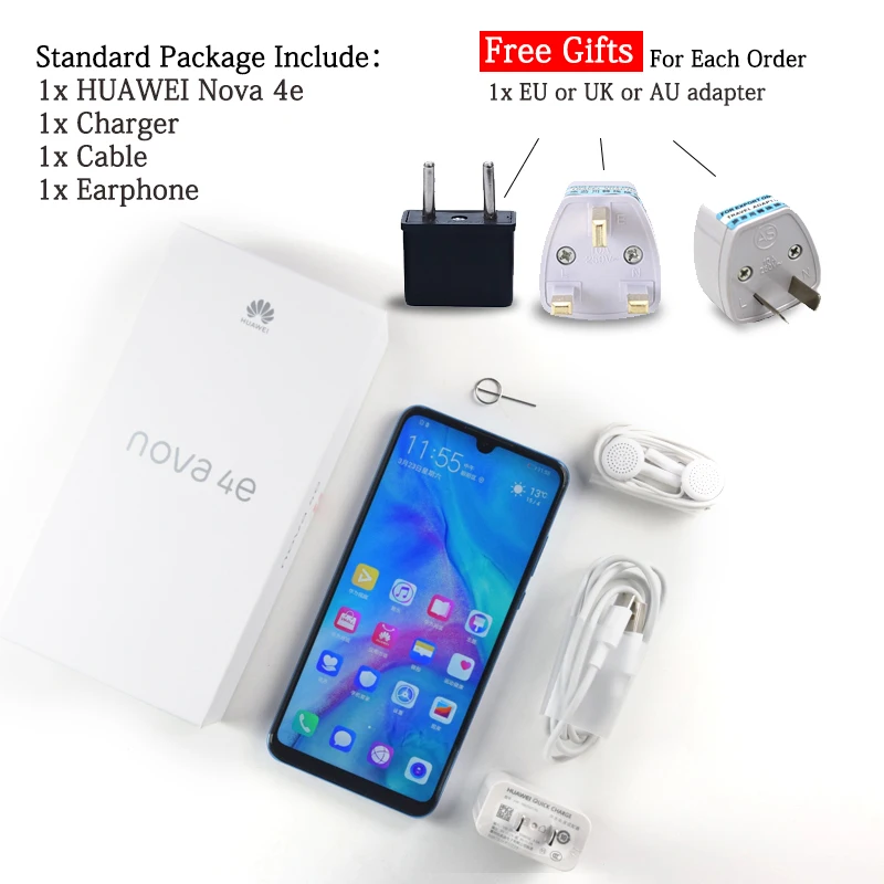 Смартфон Huawei P30 Lite Nova 4/6+128 ГБ (глобальная версия)|Смартфоны| |