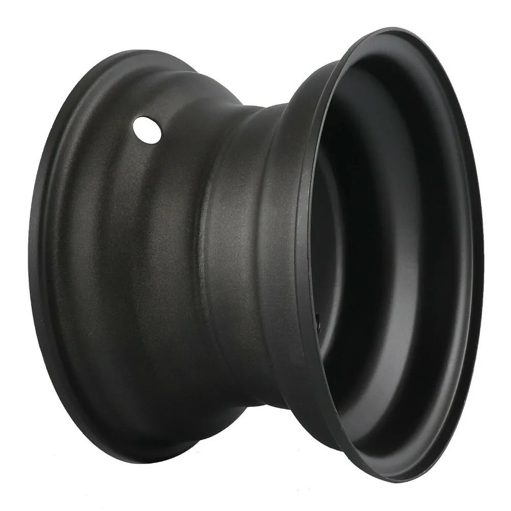 6 ATV Rim for Tire 14570-6 (3 Holes) in Black for Go Kart Riding Mower Kazuma (6)