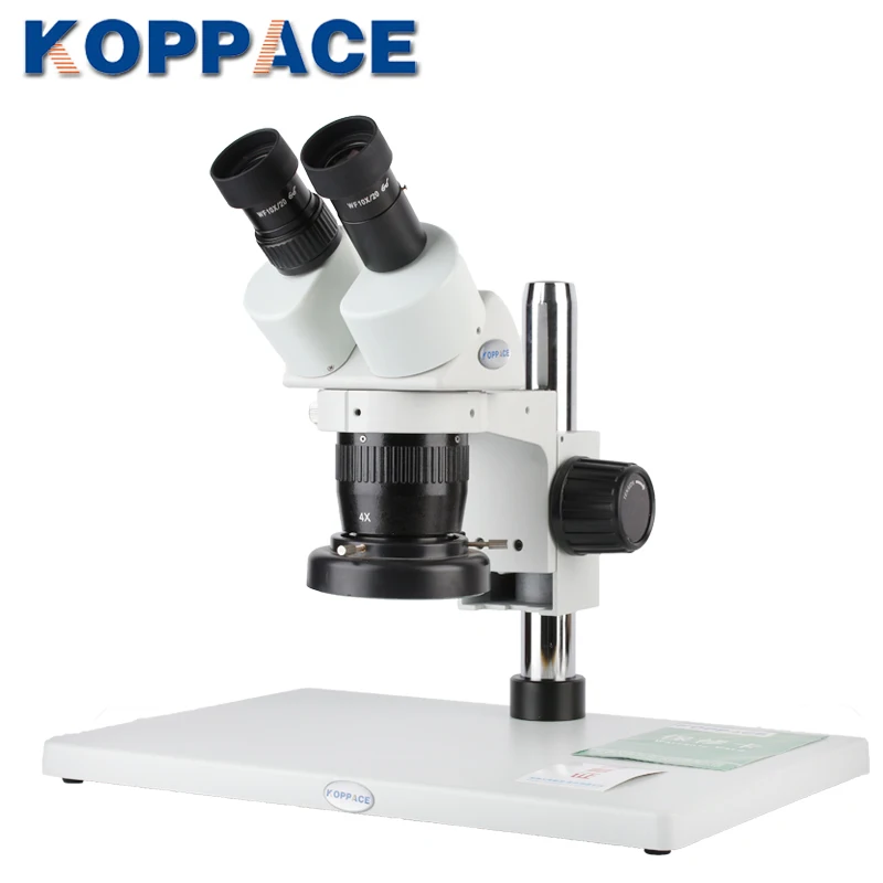 KOPPACE 20-40X большая платформа бинокулярный стерео микроскоп WF10X/20 окуляр с