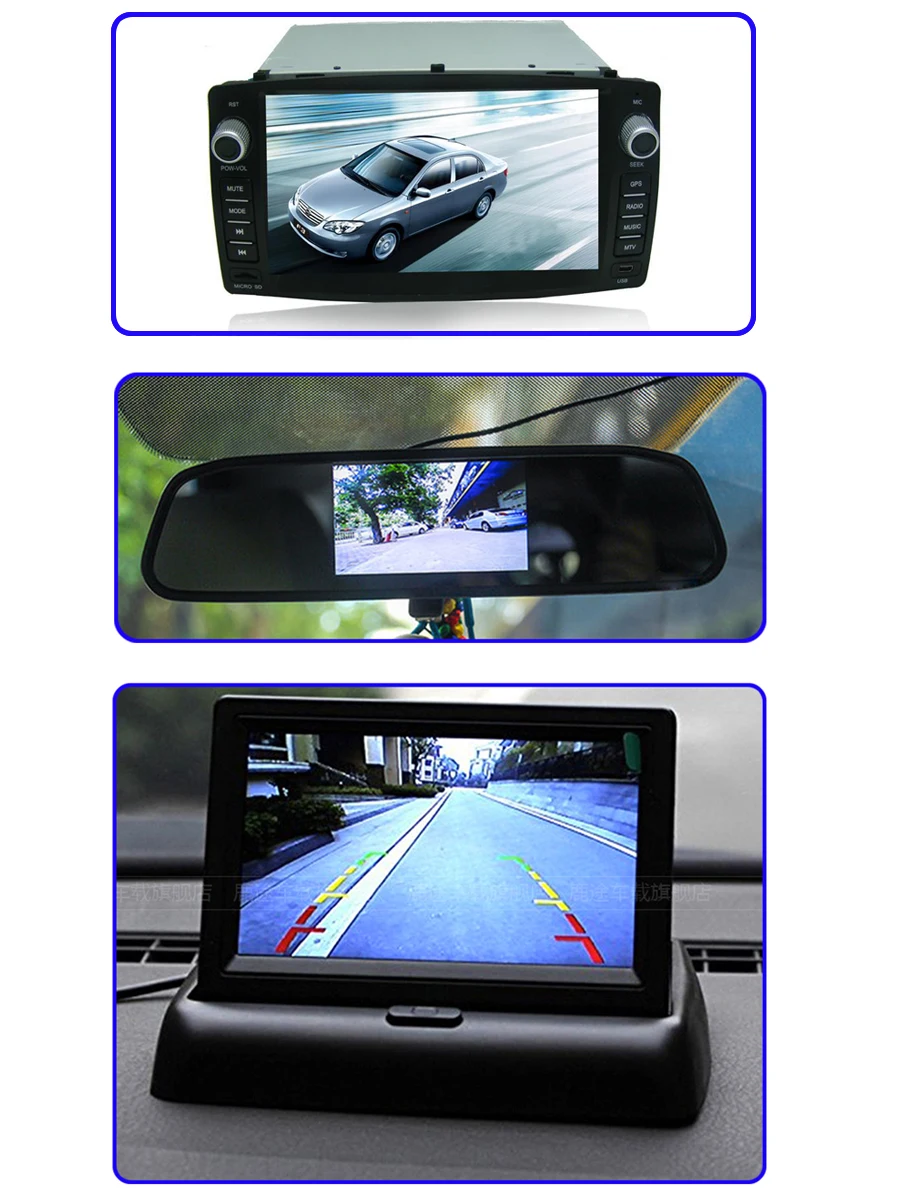 For Chrysler Minivans Grand Voyager Town Country RT 2008~2020 Rear Look View Camera. FHC