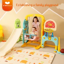 Раздвижной слайд Крытый household3-7 лет Детская многофункциональное полотно комбинированная Детская большой открытый детская площадка игровая площадка