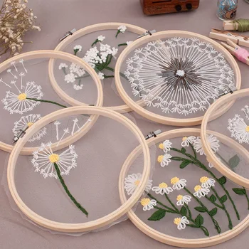 Floral Embroidery Cross Stitch Kit 1