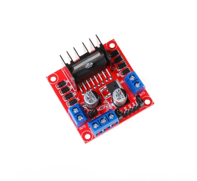 1pcs L298N Driver Board Module L298N Stepper Motor Smart Car Robot Breadboard Peltier High Power L298 DC Motor Driver