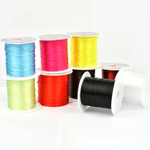 10 м/рулон 0,8 мм Кристальные эластичные бусины для плетения браслетов 16 цветов на выбор для изготовления браслетов