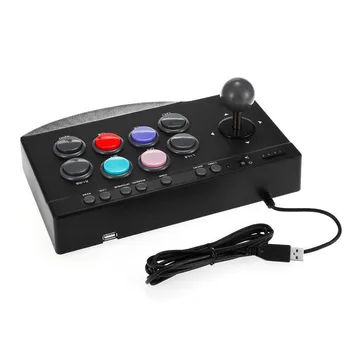 

Joystick ABS Useful Game Controller USB Wired Durable Multifunction PC Practical For Arcade Fighting For PS3/4 For XBOX ONE