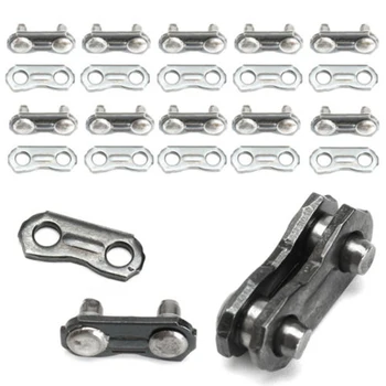

10 Sets Stainless Steel Chainsaw Chain Joiner Link Fit For 325 058 Chain Joining Made Of High Quality Stainless Steel