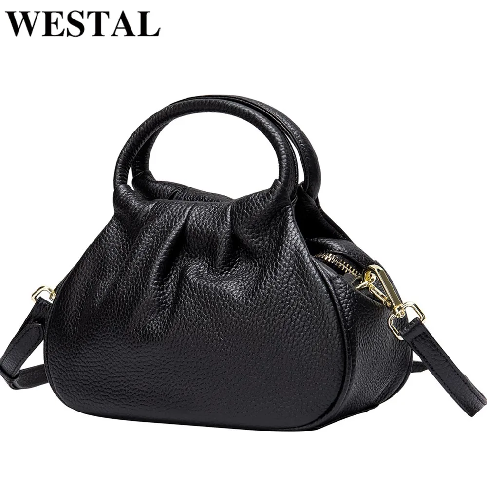 Bowling Leather Women Handbag Leather Bowling Bag Handbag Women's