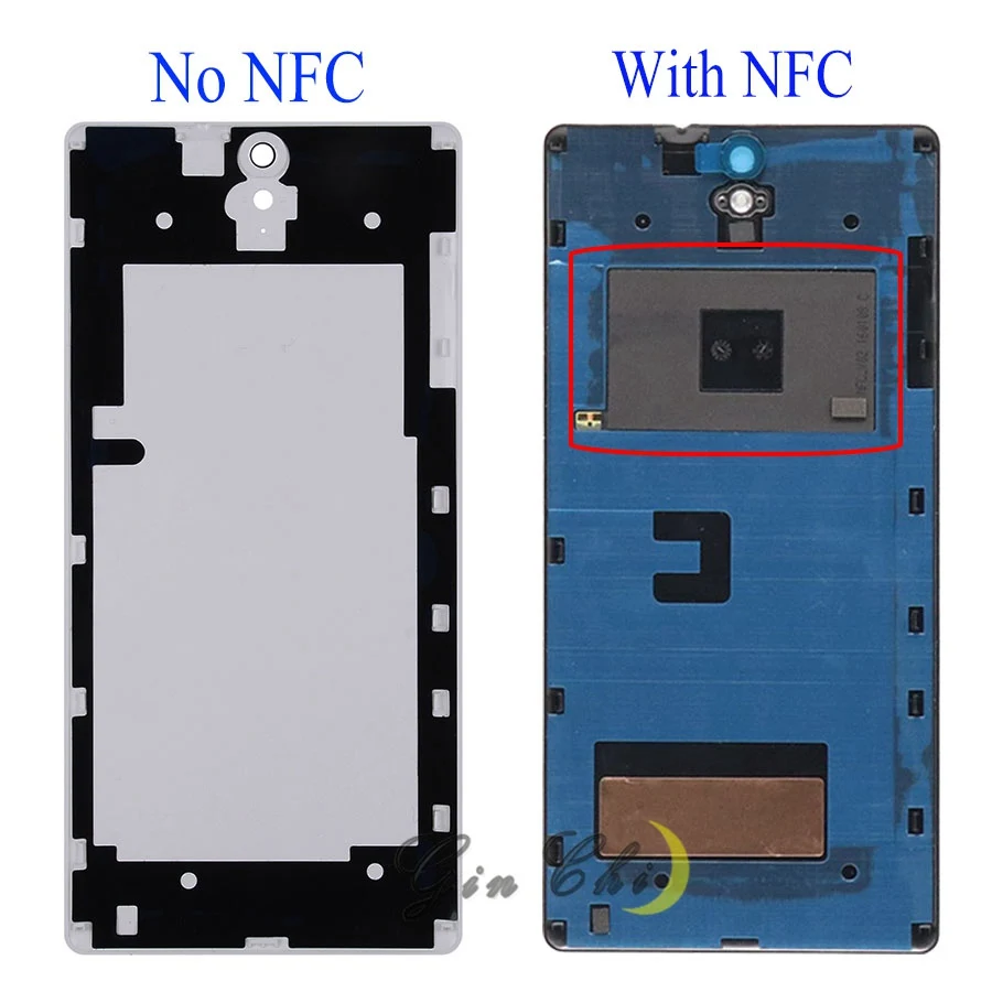 Чехол для sony C5 Ultra, задняя крышка для sony Xperia C5, крышка для батареи E5553 E5553, чехол для задней двери с NFC