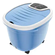 Ванна для ног, автоматический массаж, умывальник, домашний электрический массажный нагревательный пенопласт, глубокая бочка