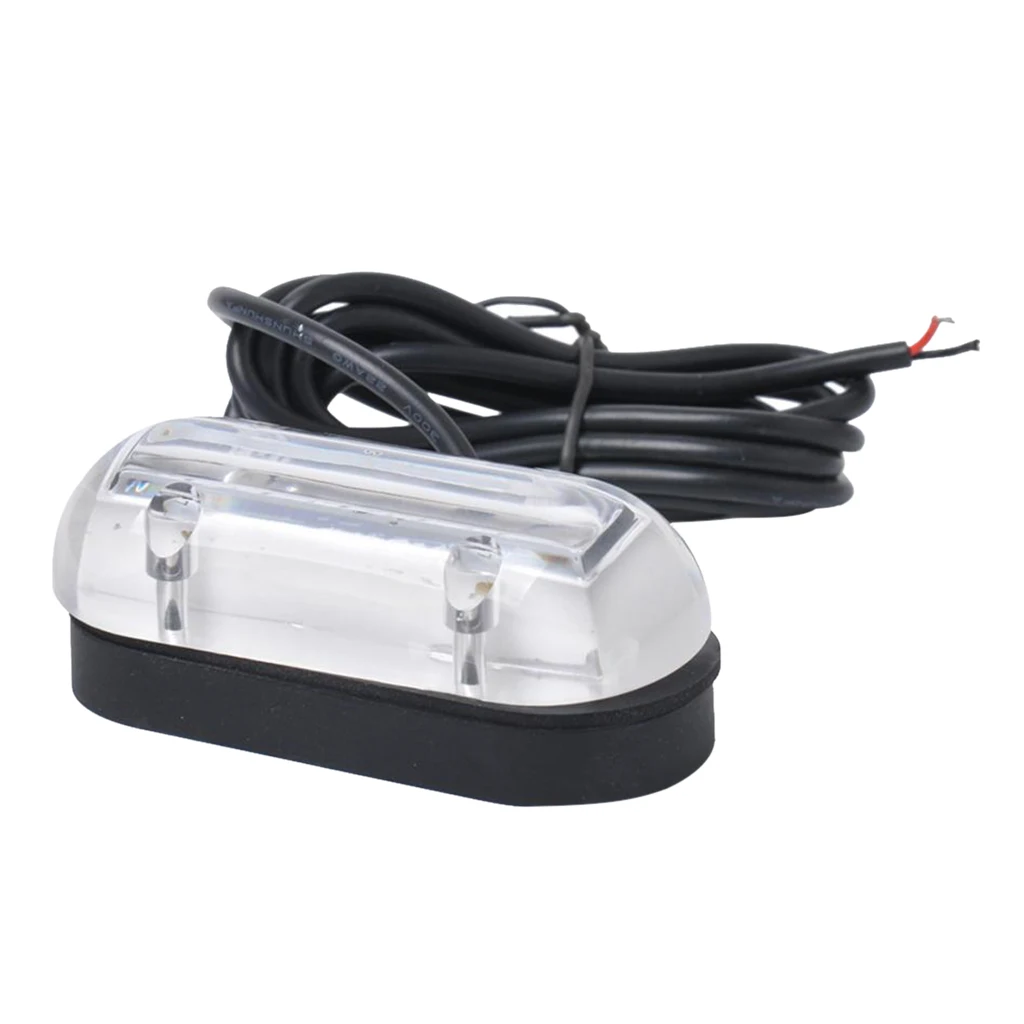 Blue 6 LED Boat Underwater Light Marine High Intensity Waterproof IP68