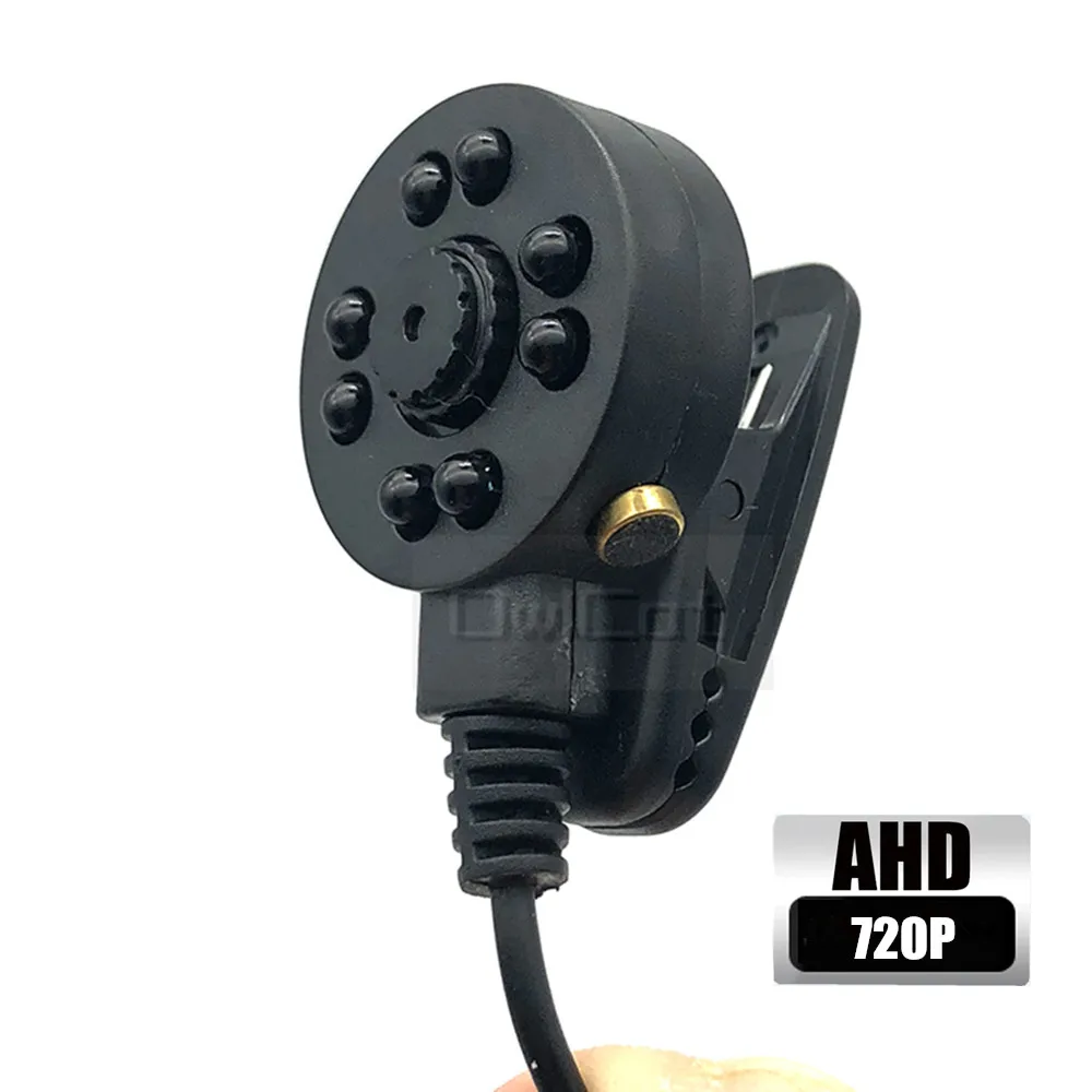 

AHD Camera 720P with Audio Mirophone BNC RCA DC 1.0 Megapixels Clip Home CCTV Mini Camera Analog Surveillance High Definition