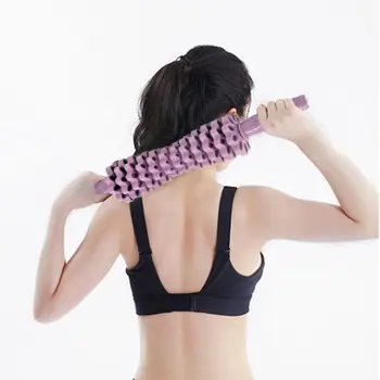 

Yoga Muscle Massage Roller Stick Gym Body Neck Back Arm Hip Shoulder Relax Tool Fitness Equipment Newest