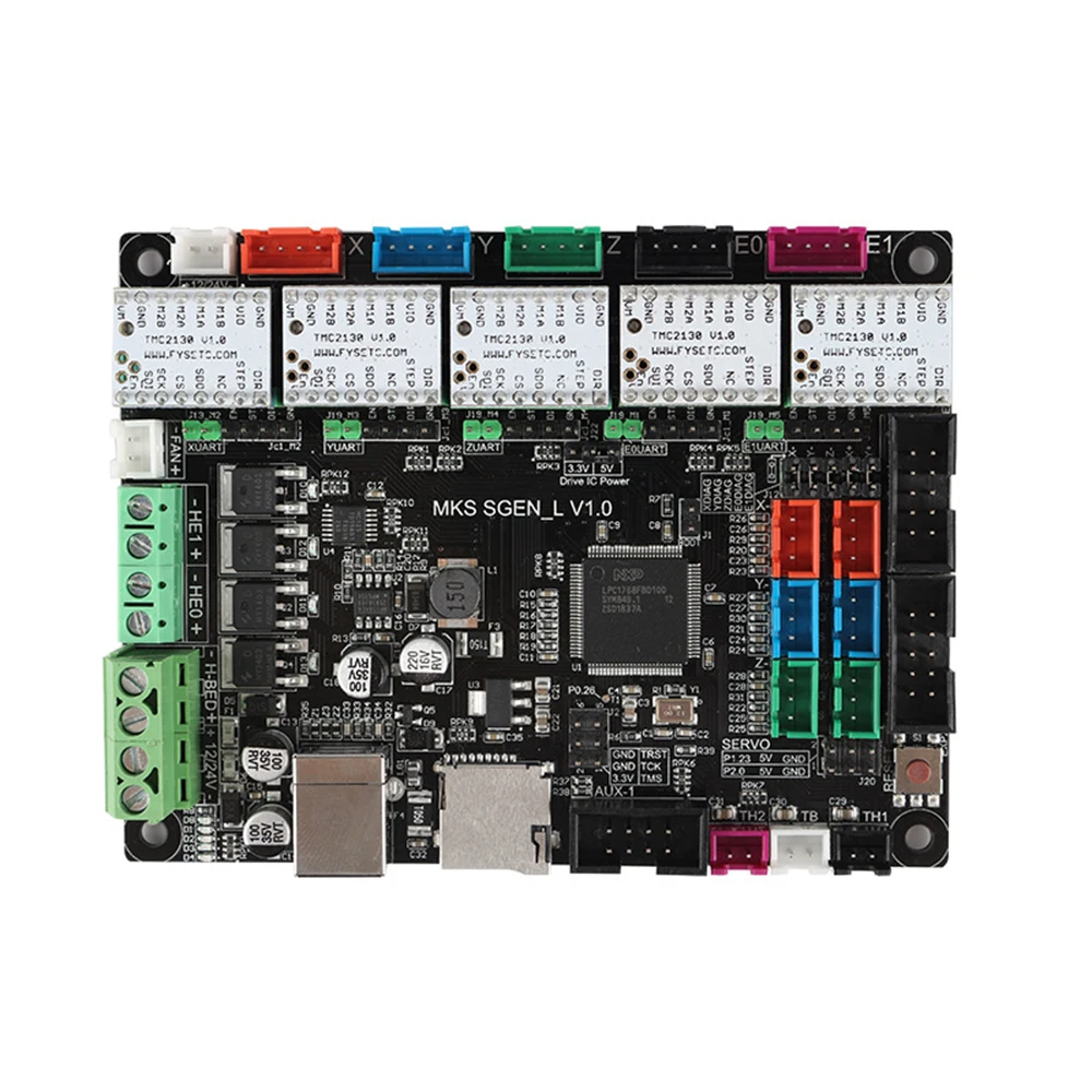 Для 3D-принтера несколько драйверов TMC2208 UART TMC2130 SPI режим lcd 12864 MINI12864 плата управления Замена MKS SGen-L