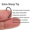 Bimoo 100pcs Teflon Coating Carp Hooks Yn High Carbon Steel Matt Black with Barb Size 2 4 6 8 10 Europe Japan Carp Fishing Hook ► Photo 3/6