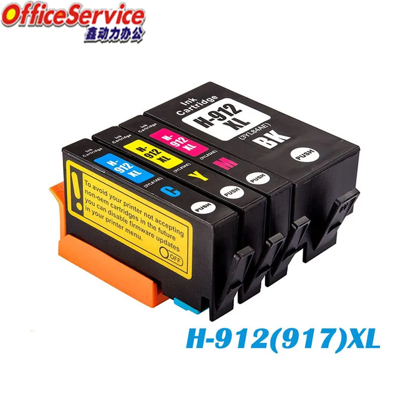 Cartuccia D'Inchiostro Compatibile 912Xl Per Hp 912, Per Stampante Officejet Pro 8020 8022 8023 8024 8025 8026 8028 8035 8010 8012