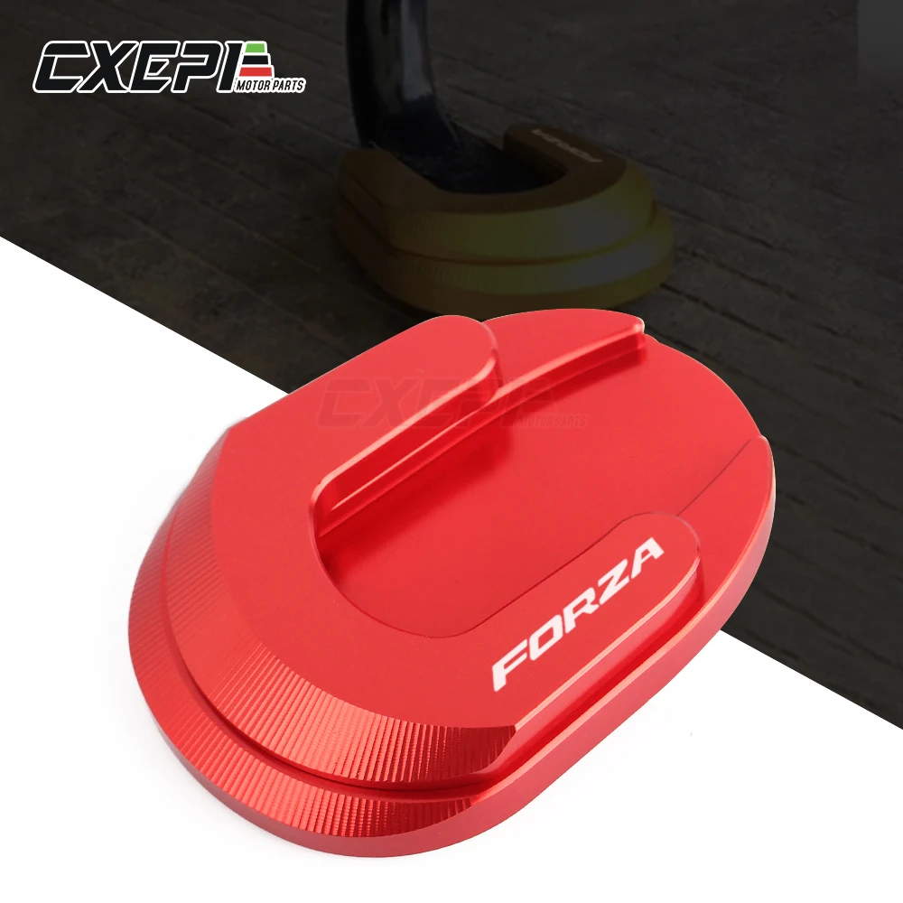 For HONDA Forza 125 250 300 2018 forza125 forza300 motorcycle accessories kickstand sidestand stand extension enlarger pad | Автомобили и