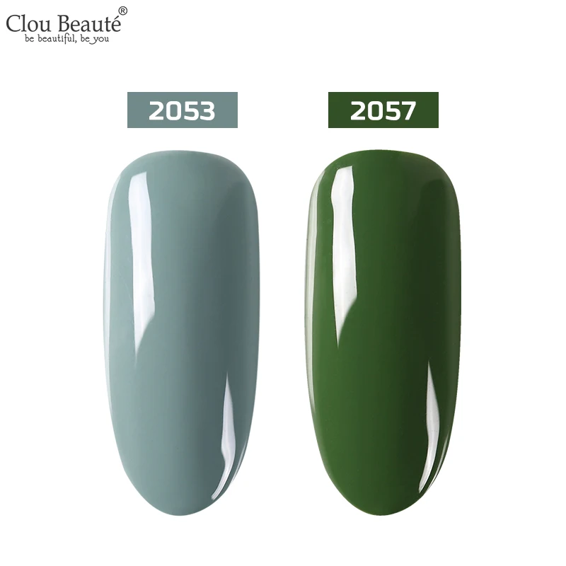 2053 2057 Clou Beaute 2 шт./лот УФ-гель для ногтей 15 мл чистый цвет ногтей Светодиодный УФ-гель для ногтей красный розовый впитывающий лак для ногтей Гибридный гель-краска - Цвет: 2053 2057