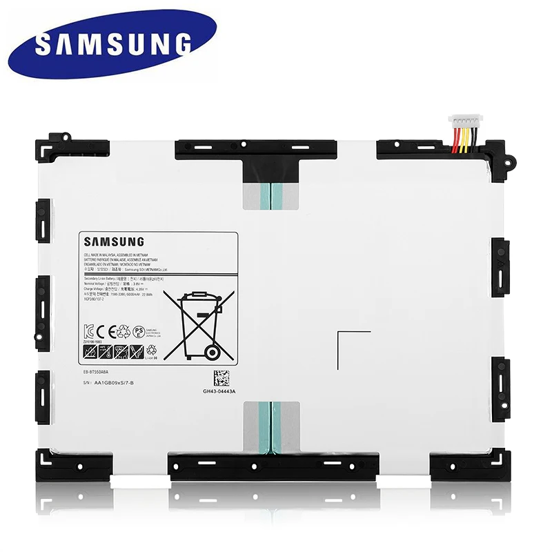 EB BT550ABA оригинальный аккумулятор для планшета BT550ABE samsung GALAXY Tab A 9 7 T550 T555C P555C P550