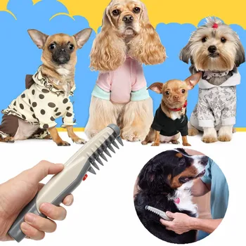 

Electric Pet Dog Grooming Comb Tie knot Remove Cat Hair Trimmer Tangles Remove Tool Supplies Pet Grooming Comb Dog Hair Brush