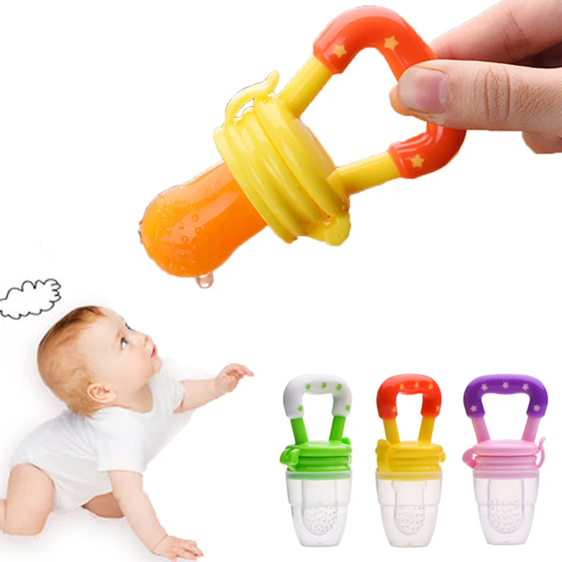 Learn Feeding Fruit Speen Pacifier Fruit Handle Feeding Pacifier Fruit Baby Nipple Fresh Food baby pacifier Feeding toy|Pacifier| - AliExpress
