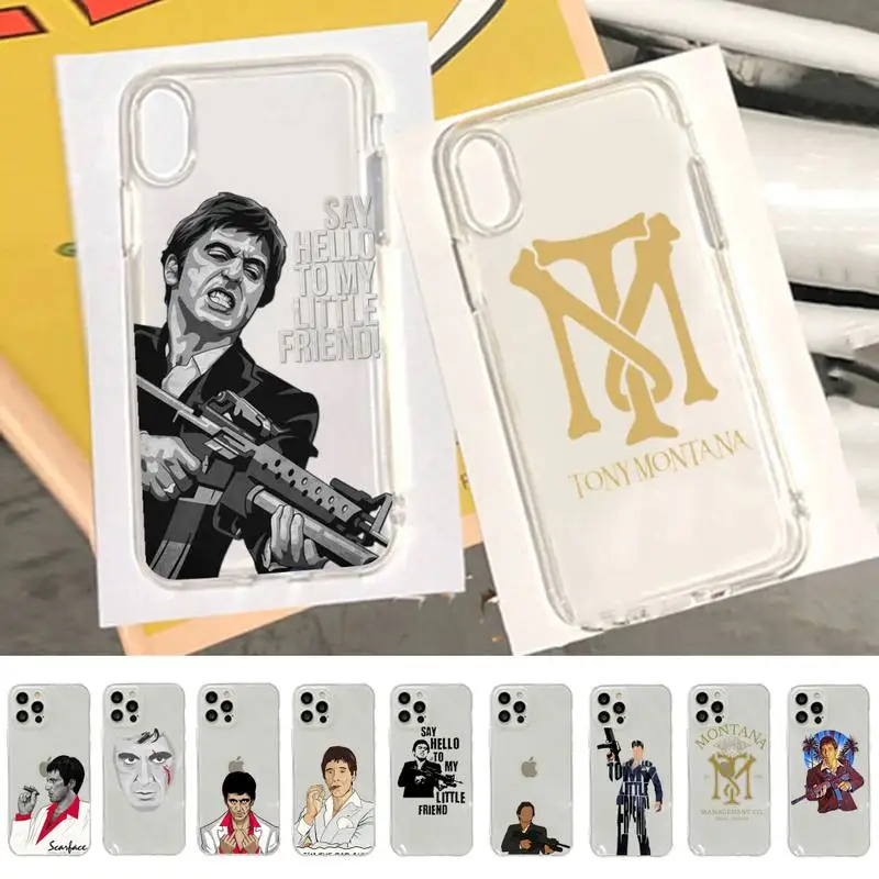 Чехол для телефона Scarface 1983 film Al Pacino movie iPhone 11 12 13 mini pro XS MAX 8 7 6 6S Plus X 5S SE 2020 XR |