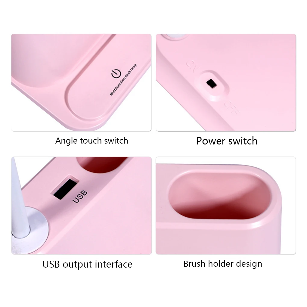 Светодиодная настольная лампа с защитой глаз многофункциональный держатель для