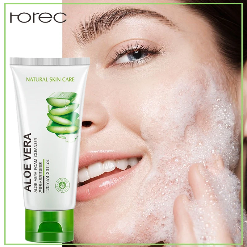 rorec aloe vera foam cleanser