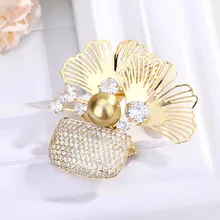 Yu Xuan, аксессуары от производителя,, Европа и Америка, креативная жемчужная брошь, Женская Брошь-корсаж,, пересекающая границу